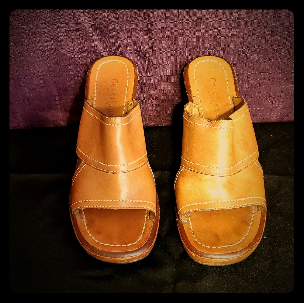 Cole haan leather sandals